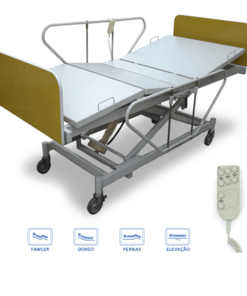 Cama hospitalar elétrica 3 movimentos
