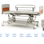 Cama hospitalar elétrica com altura variável