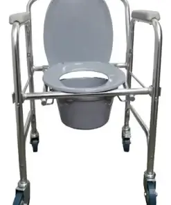 Cadeira higiênica com tampa - até 100kg