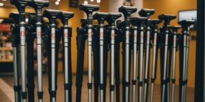 Crutches for rent at Medfort Rio de Janeiro store