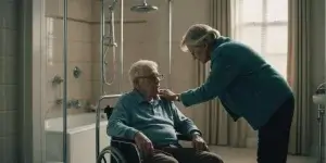 Como Convencer um Idoso com Alzheimer a Tomar banho usando uma cadeira de banho?