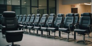 Different types of hygienic chairs for rent in thumbnail.
