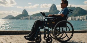 Wheelchair rental in Rio de Janeiro, scenic city view