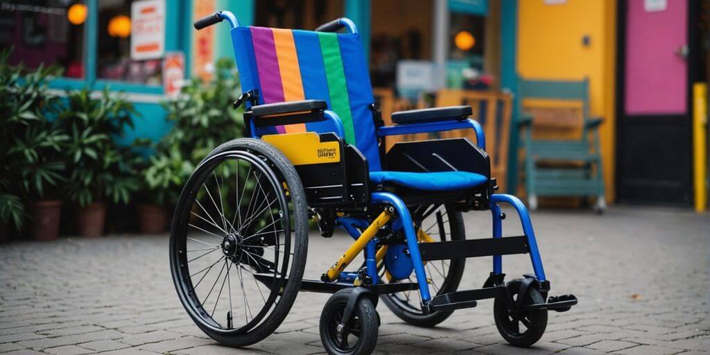 Children's wheelchair for rent at Medfort