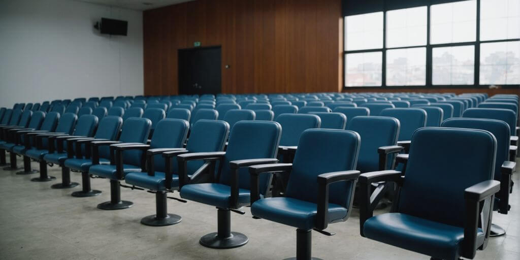 Hygienic chairs for rent at Medfort Rio de Janeiro.