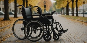 Reclining and traditional wheelchairs comparison image