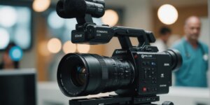 Equipamentos médicos para aluguel em clínica moderna.