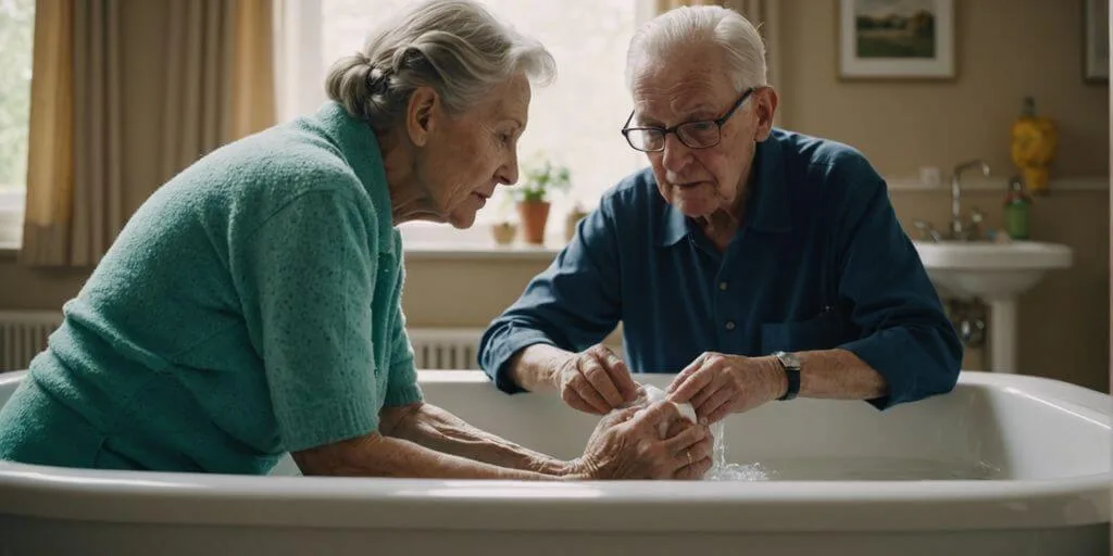 Como Dar Banho em Idoso com Alzheimer: Um Guia Prático