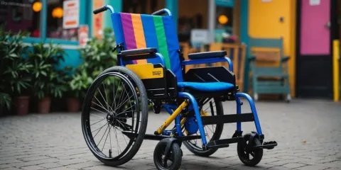 Cadeira de rodas infantil para alugar na Medfort