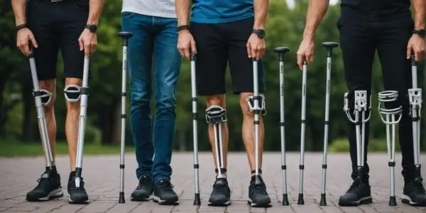 4 Tipos principais de Muletas alugadas e Suas Funções