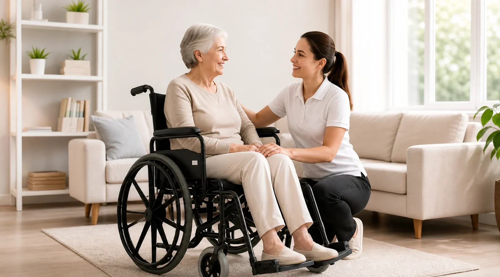 Como escolher a cadeira de rodas ideal para usar em casa
