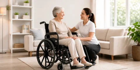Como escolher a cadeira de rodas ideal para usar em casa