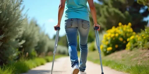 Dicas para usar muletas alugadas com segurança