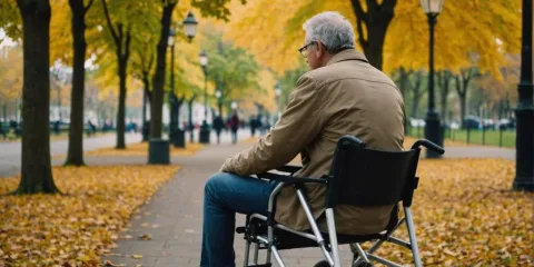 Andador com assento: ideal para fazer paradas durante caminhada?