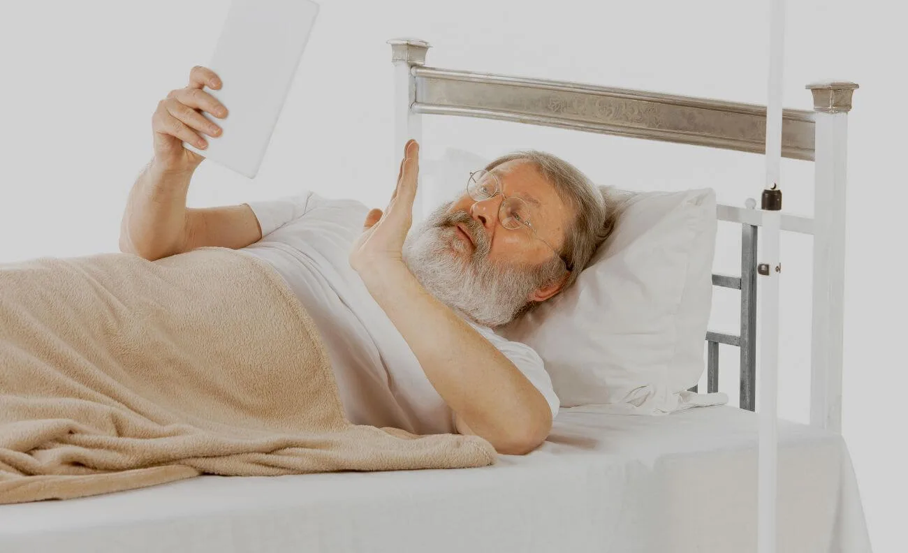 Quando os idosos se recusam a sair da cama – o que você precisa saber!￼